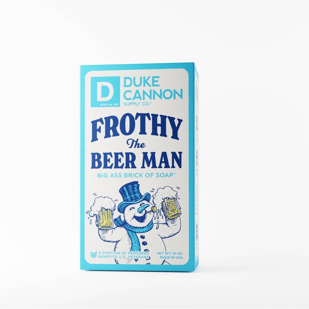 Frothy the Bear Man Soap